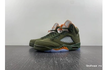 Olive 314259-381 Retro Jordan 5 1114